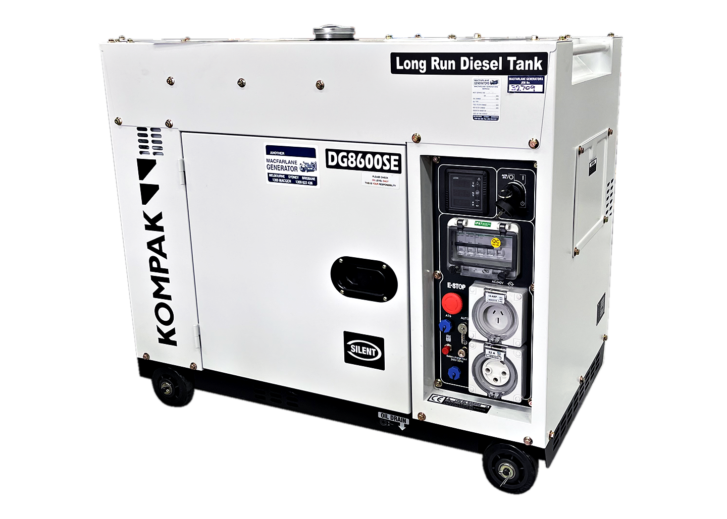Kompak DG8600SE Spares