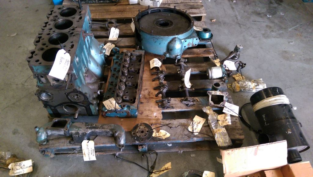 Dismantled Engines
