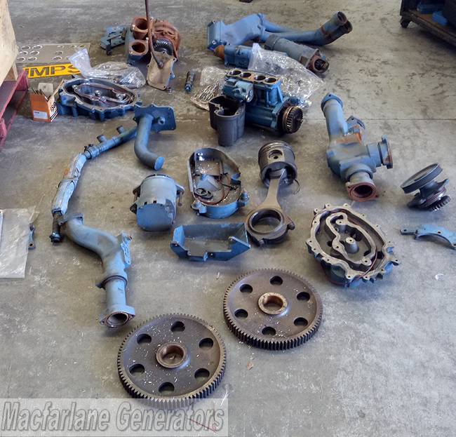 Dismantled Engines