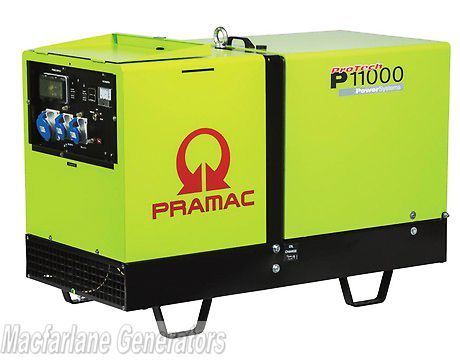 10.8kVA Pramac Standard Controller Generator - 400V (P11000-3PH)