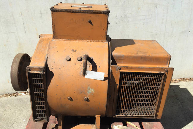 110kVA Mawdsley DC Alternator