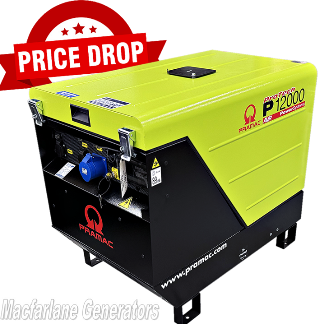 11.9kVA Pramac Honda Petrol Generator (S12000)