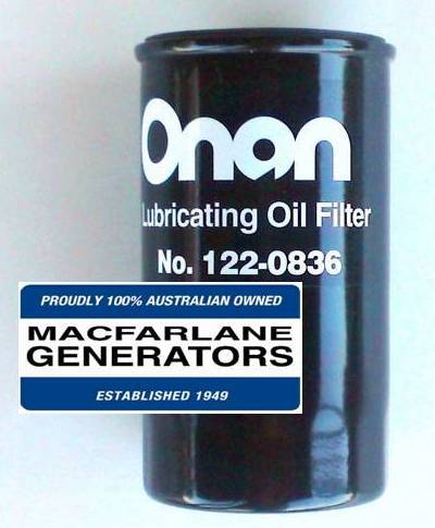 122-0836 Onan Oil Filter