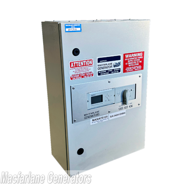125A MAXiATS Automatic Transfer Switch with Logic Controller (MAXIATS125)
