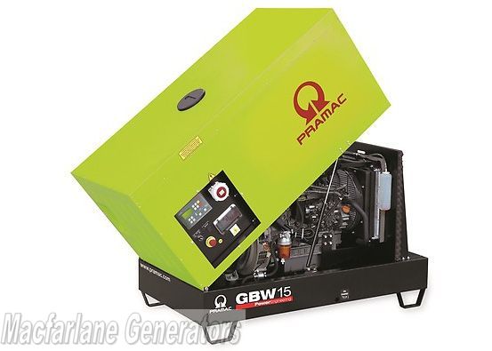 12kVA Pramac Perkins Generator (GBW15P-S-PFL)