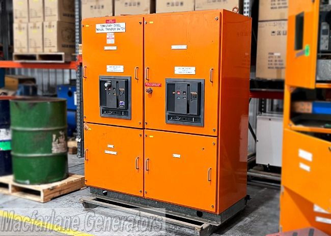 1600Amp Used Diesel Manual Transfer Switch