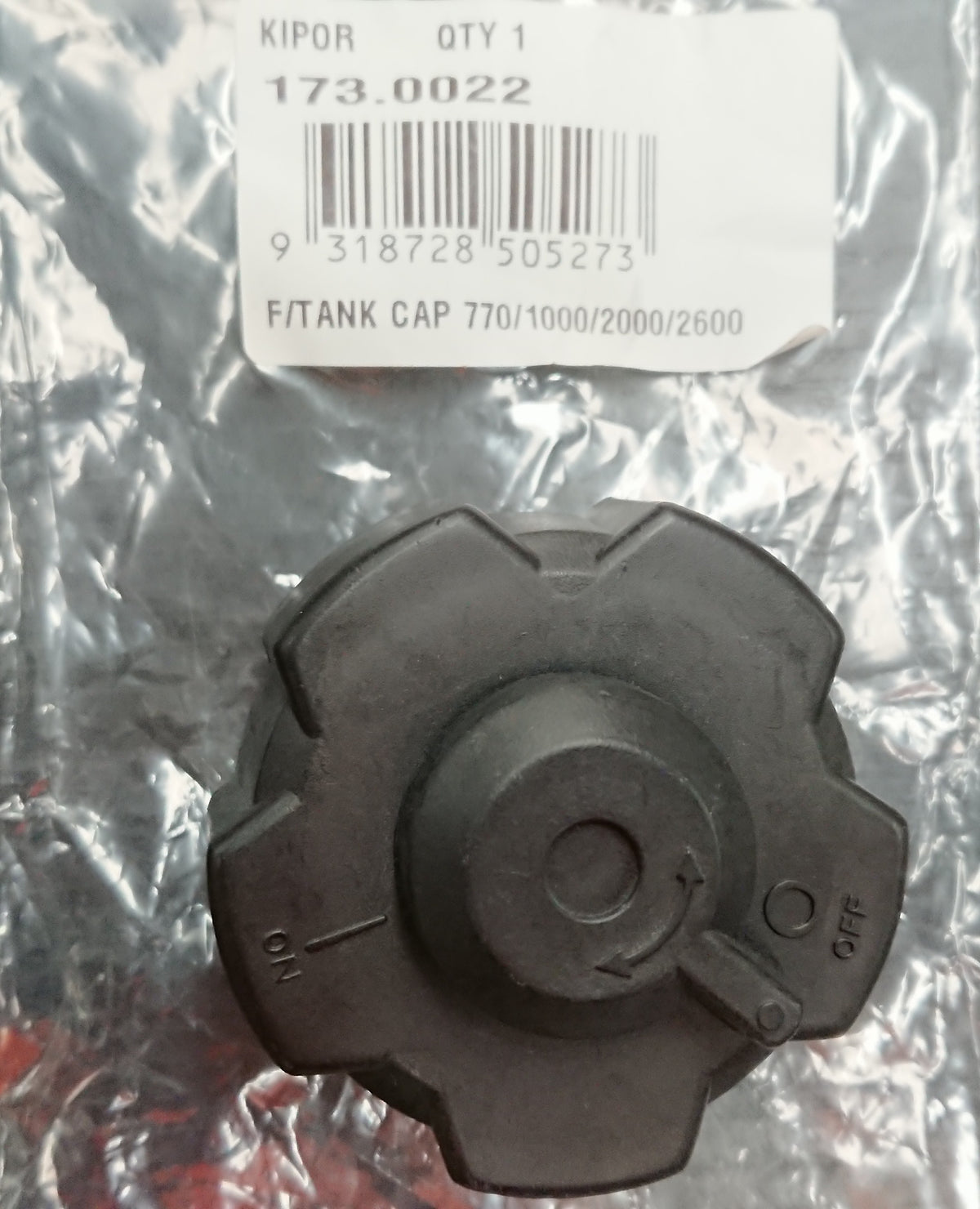 Kipor Fuel Tank Cap for GS770, GS1000, GS2000, GS2600