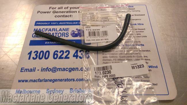 Kipor Fuel Vac Pipe for GS2000
