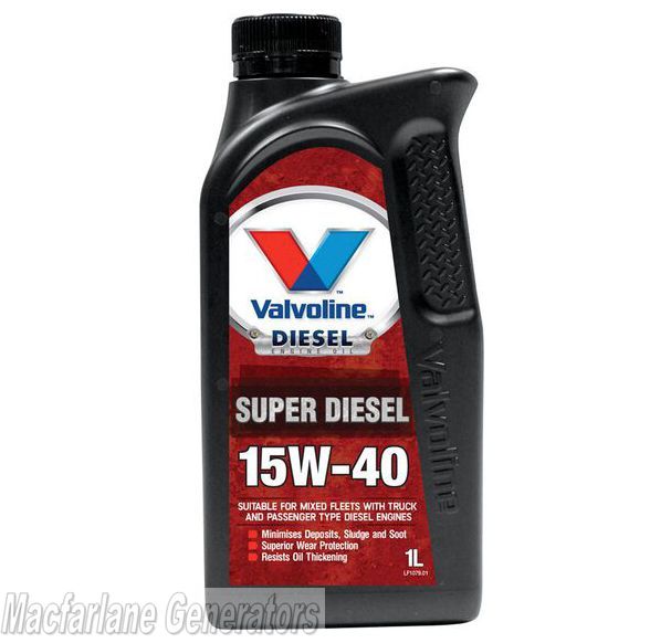 1L Super Diesel Oil 15W40 - Valvoline