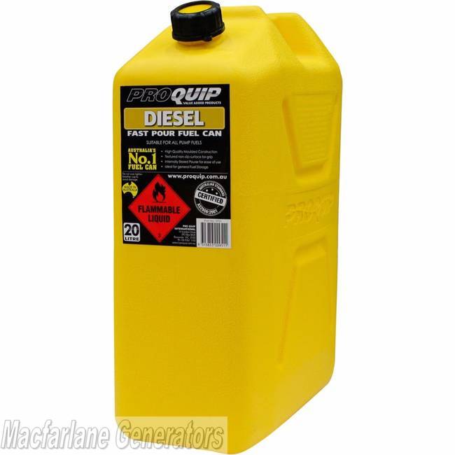 20 Litre Pro-Quip Diesel Fuel Cans