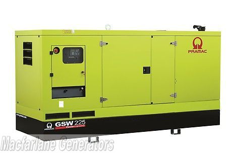 220kVA Pramac Volvo Generator (GSW225V-PFL)
