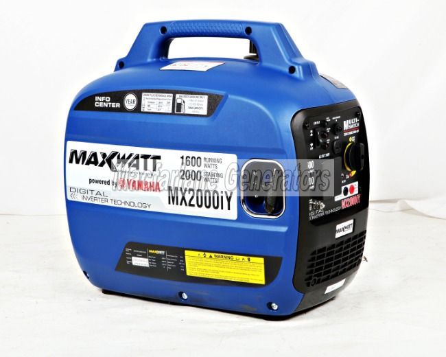 2kVA Maxwatt Digital Inverter Generator (MX2000iY)