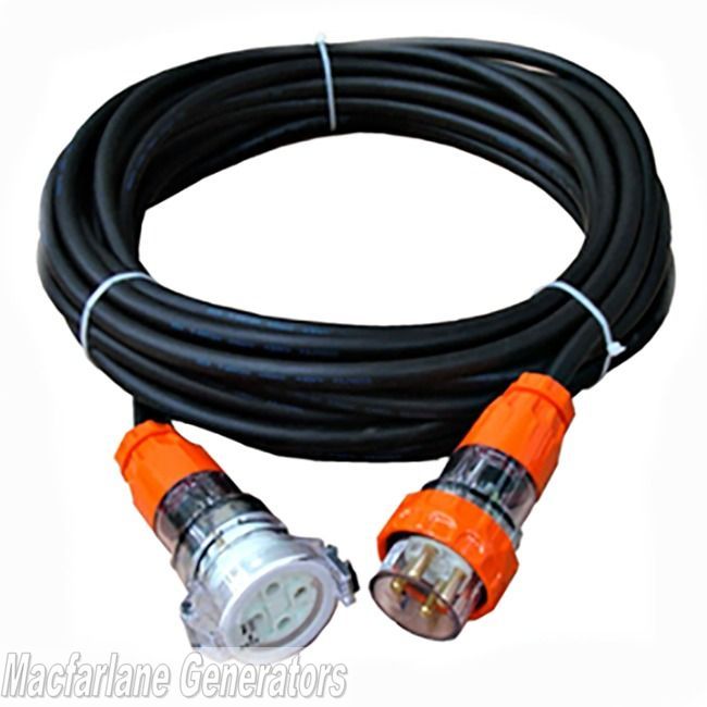32 Amp Power Cable Plug Lead 8M