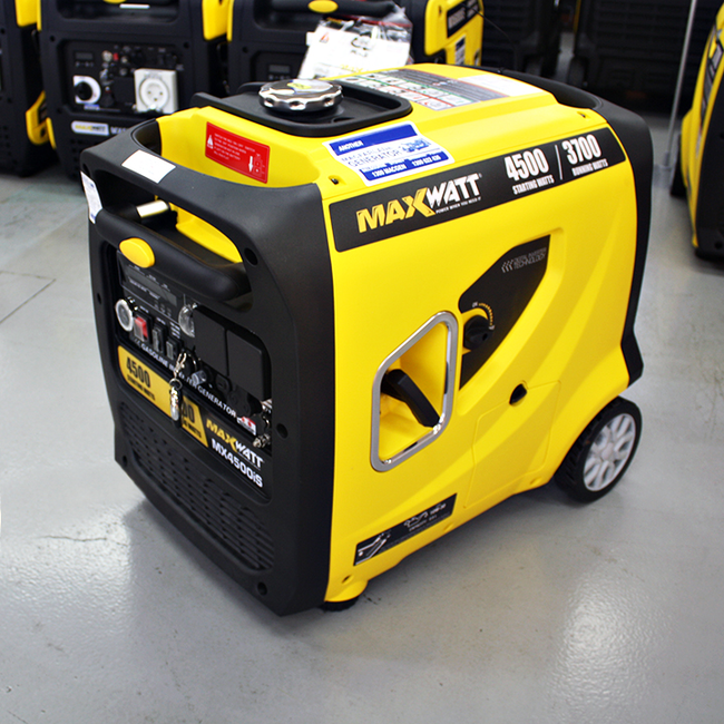4.5kVA Maxwatt Electric Start Digital Inverter 2 Wire Auto Start Generator (MX4500iS)