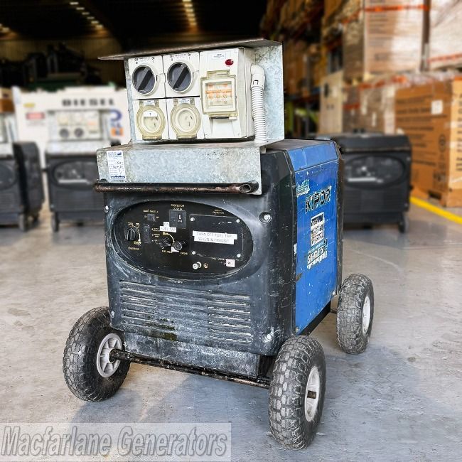 5.5kVA Pre-owned Kipor Inverter Generator Set with RCBO (U746)