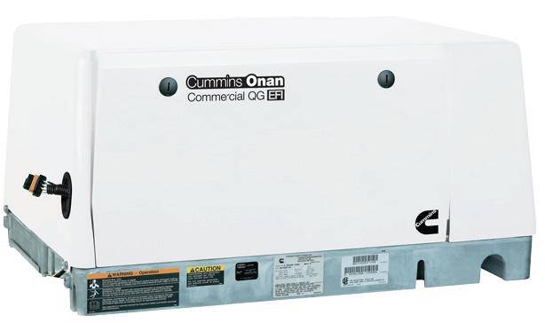 5.8kW Cummins Onan Generator (58HGJAD-2100)