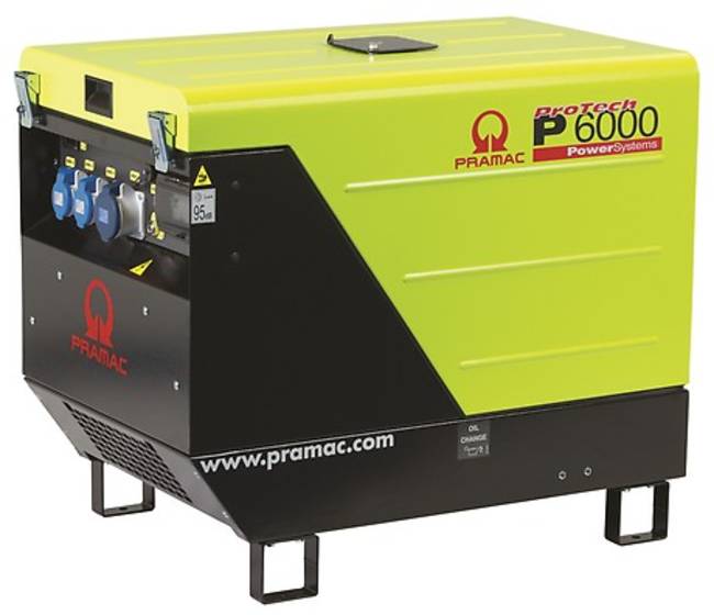 5.9kVA Pramac Diesel Generator (P6000)