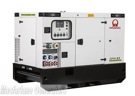 66kVA Pramac Perkins Generator Set (GRW67P)