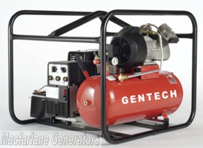 6.8kVA Gentech 160 Amps Welding Diesel Generator (ED160WELDYSRE)