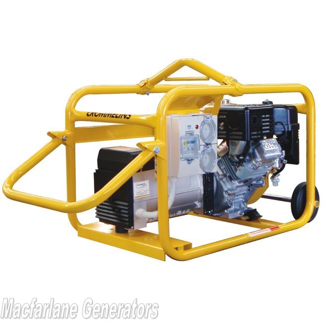 6.8kVA/kW Crommelins Petrol Generator eStart (P85EH / CG85RPEH)