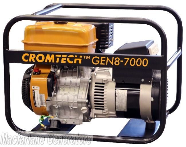 7kVA/kW Cromtech Recoil Start Generator (TG85RP)