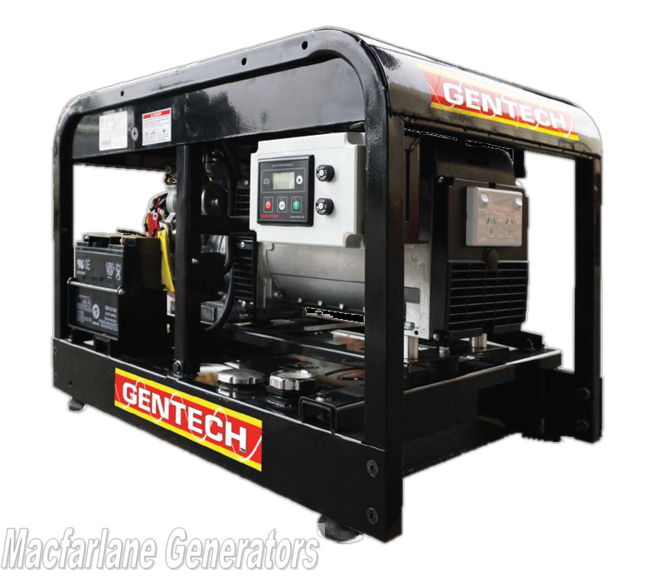 8.0kVA Gentech Remote Start Petrol Generator (EP8000HSRE-RS)