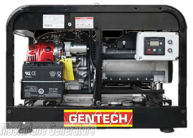 8.0kVA Gentech Remote Start Petrol Generator (EP8000HSRE-RS)