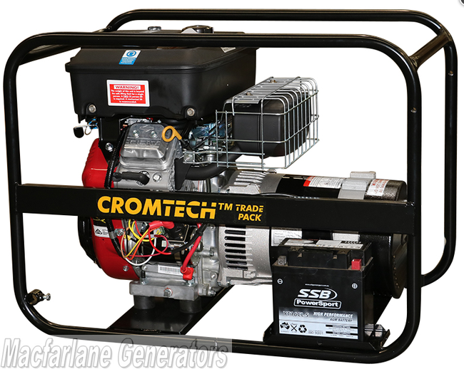 8.0kVA/kW Cromtech Electric Generator (CTG100E / TG100BPE)