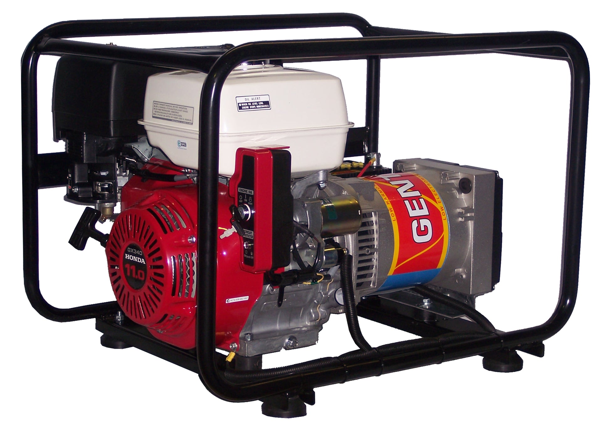 5.9kVA Gentech E/Recoil Start Petrol Generator (EP5900HSRE)-1