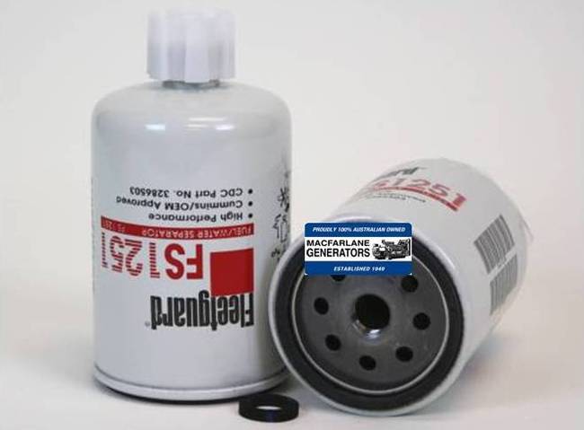 FS1251 Fleetguard Fuel/Water Filter Sep Spin-On