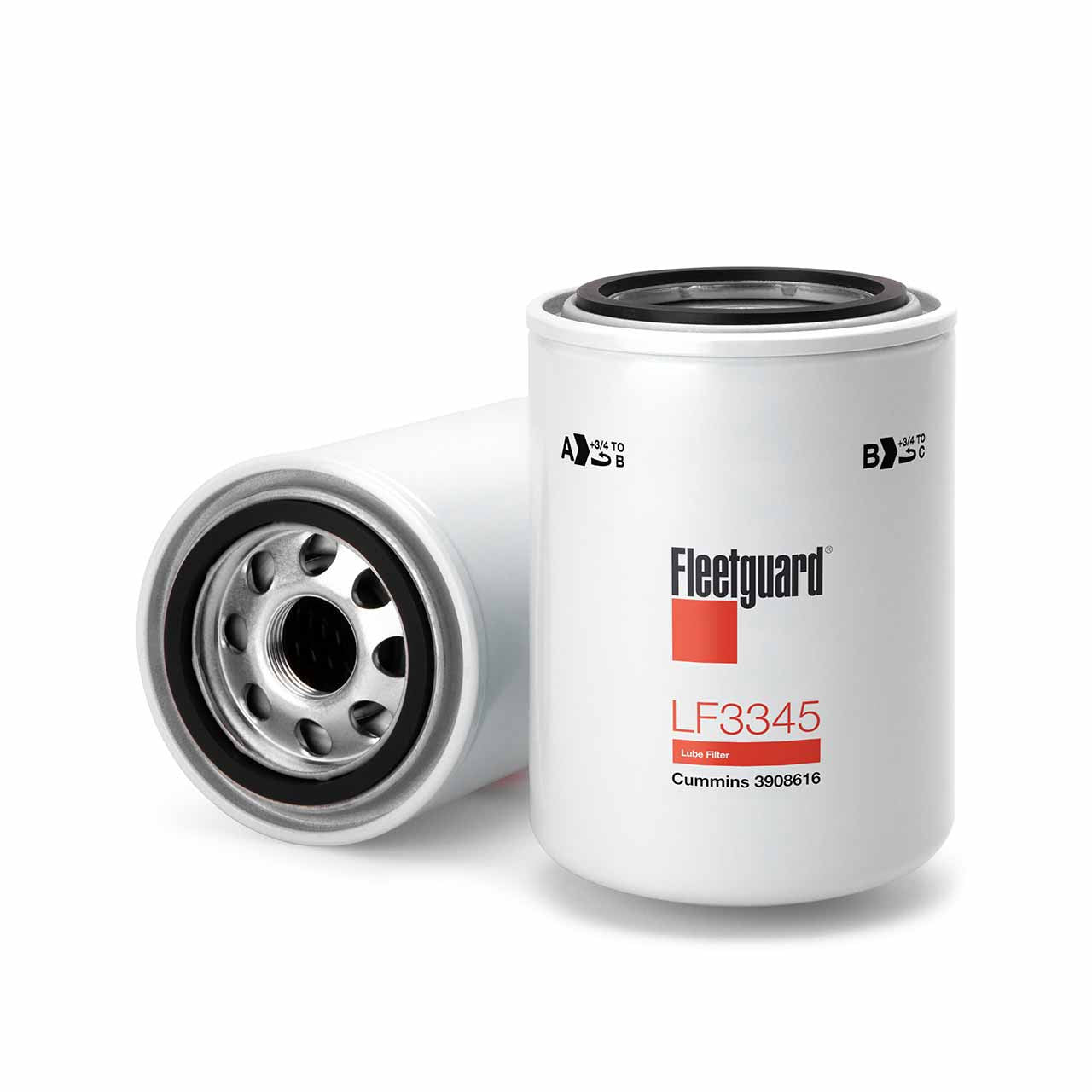 LF3345 Fleetguard Filter Lube, Full-Flow Spin-On