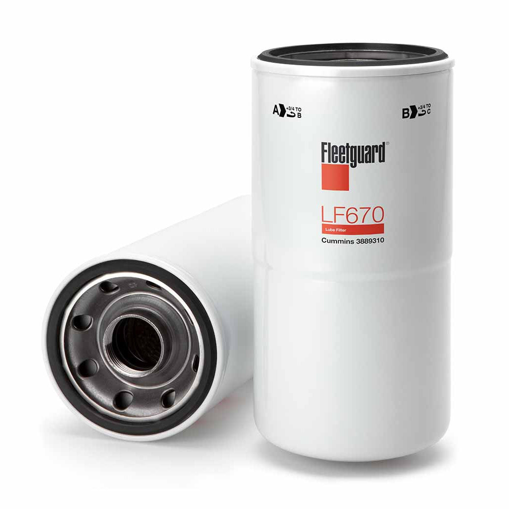 LF670 Fleetguard Lube Filter, Full Flow Spin-On-1