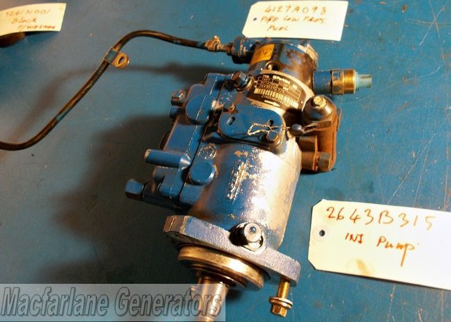 Fuel Injection Pump Assembly Perkins 1103