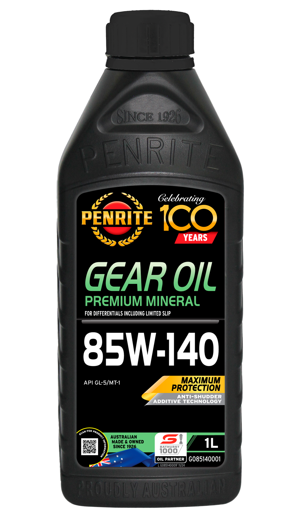 1L Penrite Gear Oil 85W-140
