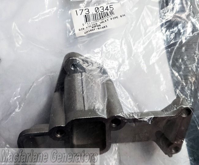 Kipor Air Filter Inlet Pipe for KDE6700