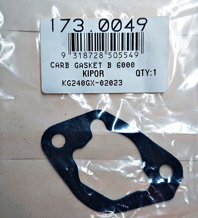 Kipor Carburettor Gasket B for  GS6000, IG6000