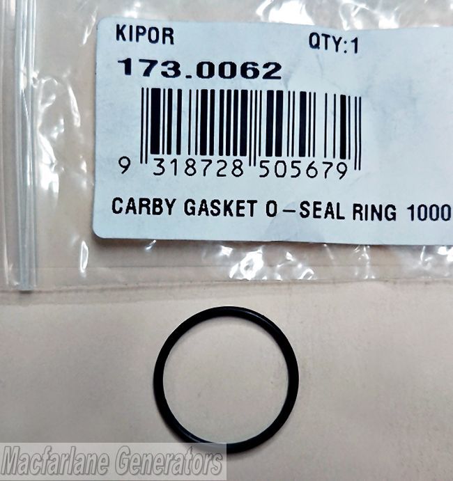 Kipor Carburettor Gasket O Seal Ring for GS1000 Generator