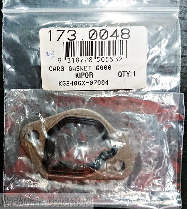 Kipor Carburettor Gasket for GS6000, IG6000