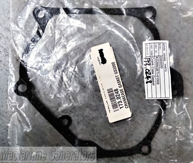 Kipor Crank Case Gasket for GS3000