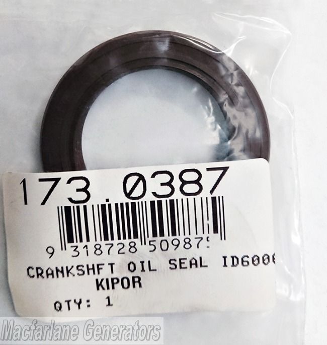 Kipor Crankshaft Oil Seal for ID6000 and KDE6700