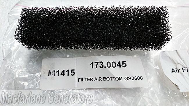 Kipor Filter Air Bottom for GS2600