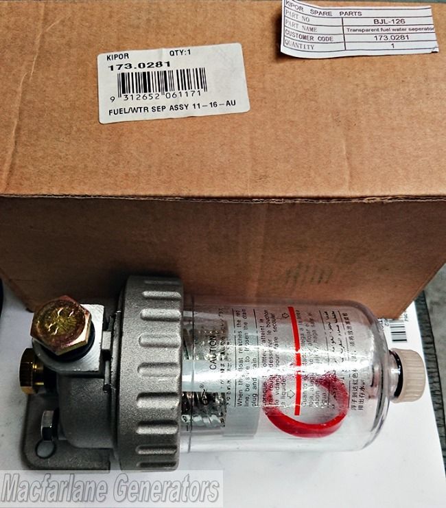 Kipor Filter Fuel Water Separator for KDE11-16SSAU