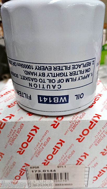 Kipor Filter Lube for KDE25-35SS3