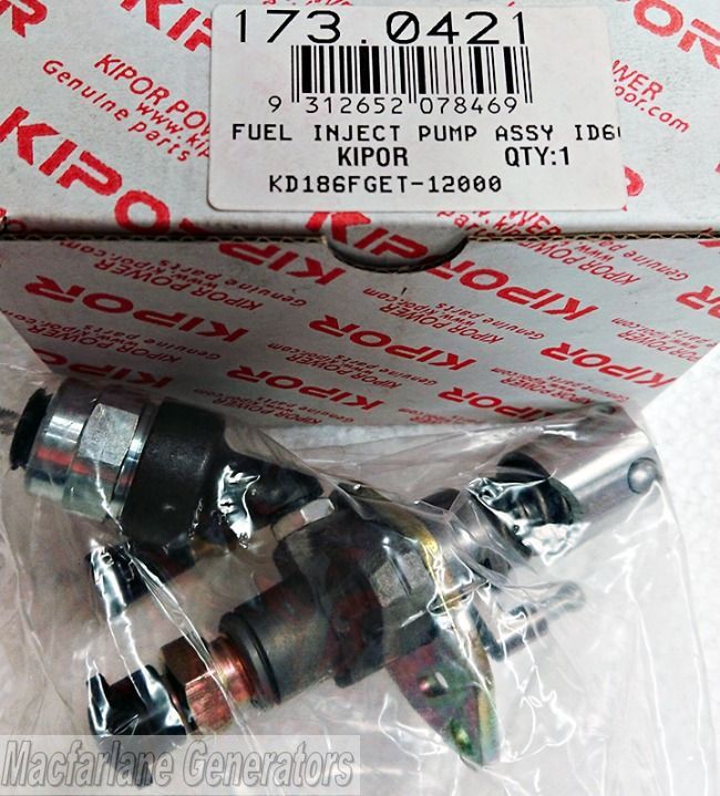 Kipor Fuel Inject Pump Assembly for ID6000