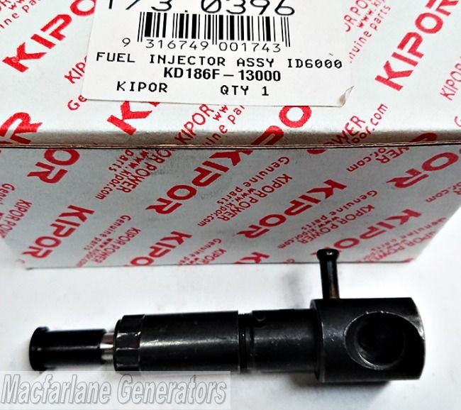 Kipor Fuel Injector Assembly for ID6000