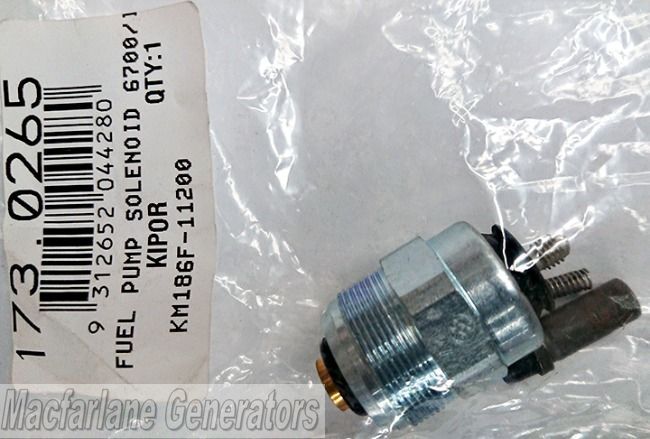 Kipor Fuel Pump Solenoid for KDE6700, ID6000
