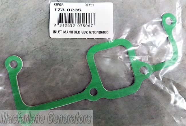 Kipor Gasket Inlet Manifold for KDE6700, ID6000