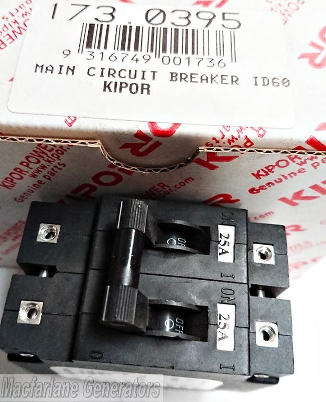 Kipor Main Circuit Breaker for ID6000