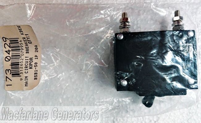 Kipor Main Circuit Breaker for KDE6700TA