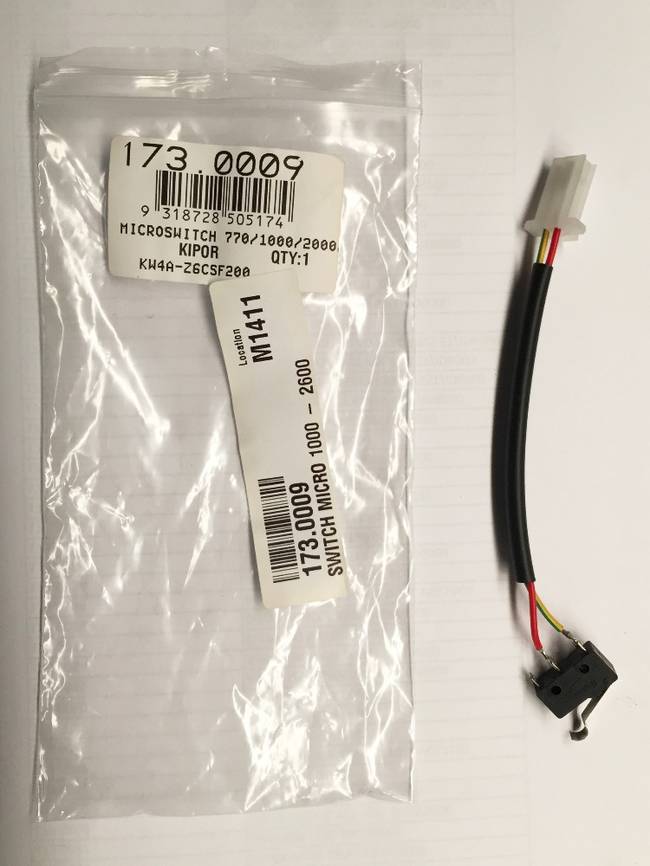 Kipor Microswitch for GS770, GS1000, GS2000, GS2600
